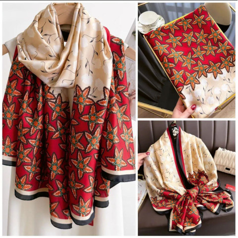 Esarfa satin 180 x 80 cm - model 4