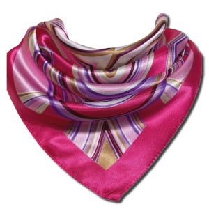 Esarfa satin silk  - model 11