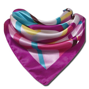 Esarfa satin silk  - model 13