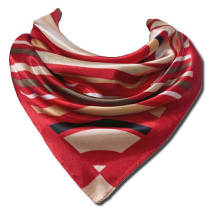 Esarfa satin silk  - model 4