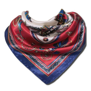 Esarfa satin silk  - model 8