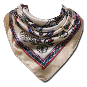 Esarfa satin silk  - model 9