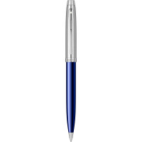 Pix Sheaffer 100 - Translucent Blue & Brushed Chrome NT