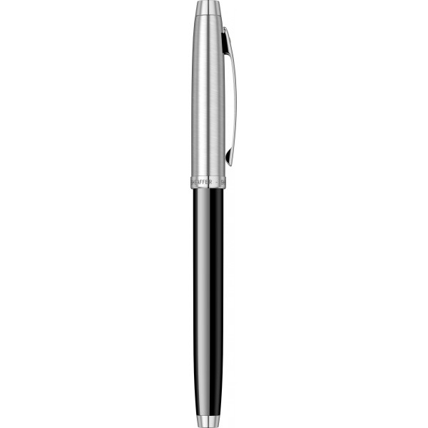 Stilou Sheaffer 100 Glossy Black & Brushed Chrome NT
