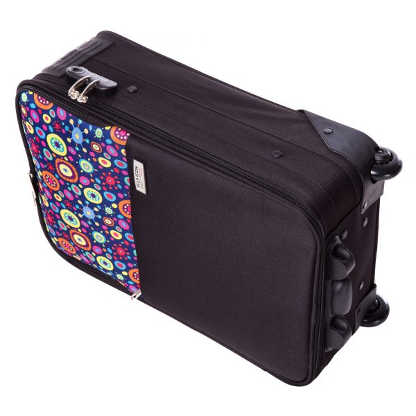 Troler Ella Icon Neo, Negru/Print, 54 cm 1179