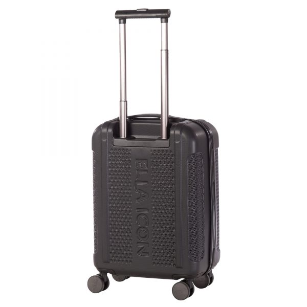 Troler optic negru 55x38x23 cm Ella Icon