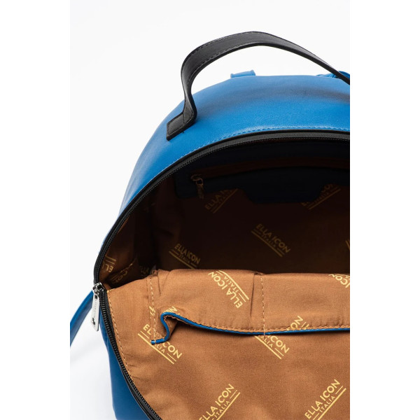 Rucsac mic cu buzunar exterior Alma, Albastru inchis 26x28x13 Cm 1494 Ella Icon