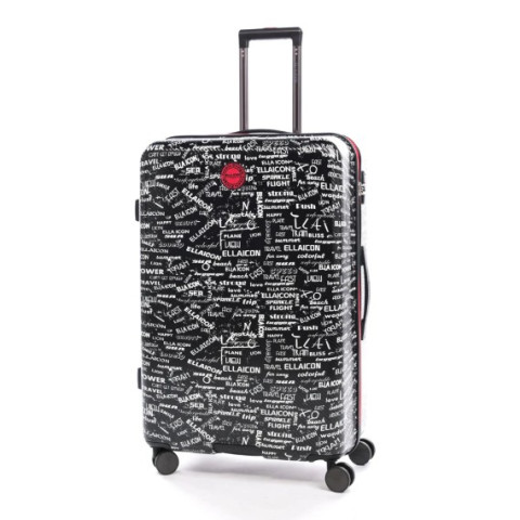 Troler Urban Negru 80x52x30 cm - Ella Icon