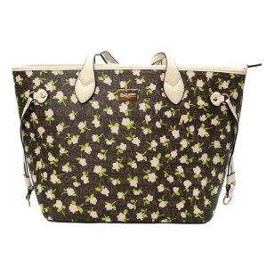 Geanta Ella Icon de dama, Rose, Maro Inchis, 32x17x29cm 2187