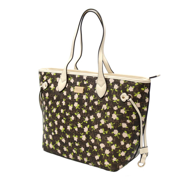Geanta Ella Icon de dama, Rose, Maro Inchis, 32x17x29cm 2187