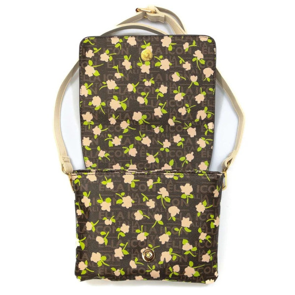 Geanta de umar Ella Icon de dama Rose Maro Inchis 23x2.5x16 Cm 2188