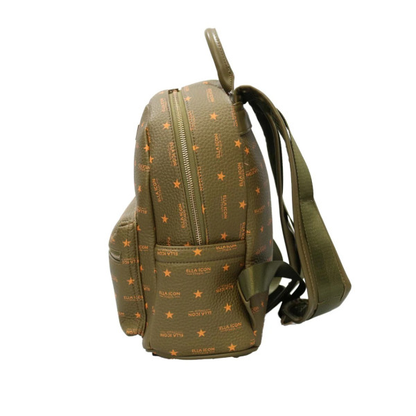 Rucsac Ella Icon de dama, Star, Verde Bronze, 33x27x14 Cm 2193