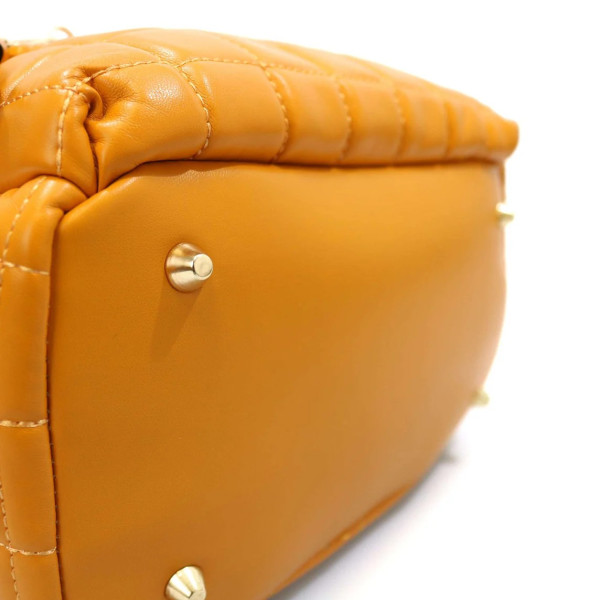 Rucsac Ella Icon de dama, Luxury, Galben, 26.5x14x31.5 cm 2195
