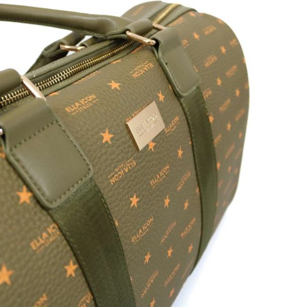 Geanta de Voiaj Ella Icon, Star, Verde Bronze, 42x17x26cm 2205