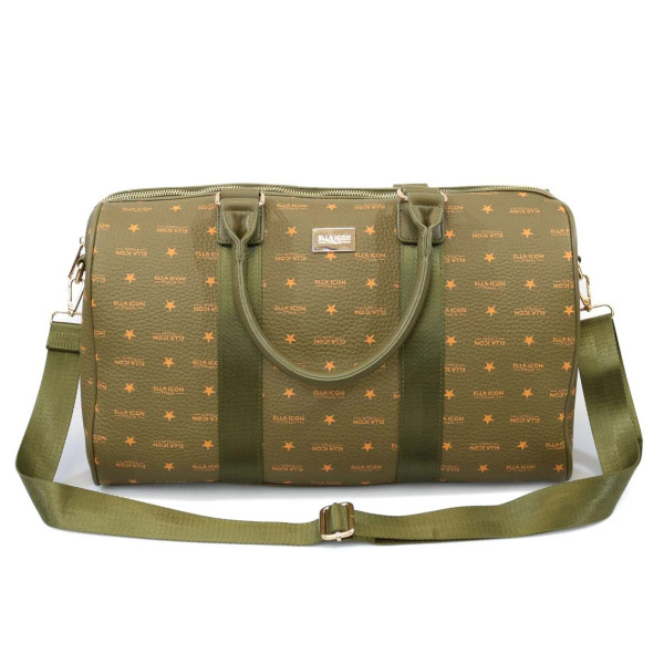 Geanta de Voiaj Ella Icon, Star, Verde Bronze, 42x17x26cm 2205