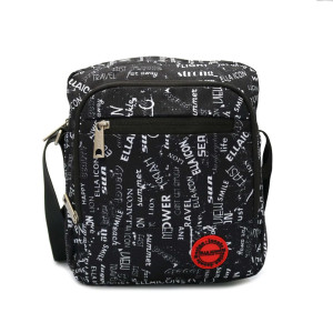 Geanta de umar, Ella Icon, Urban, Negru, 22x7x24.5cm 2231
