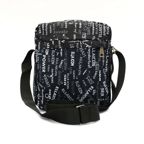 Geanta de umar, Ella Icon, Urban, Negru, 22x7x24.5cm 2231