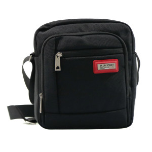 Geanta de umar, Ella Icon, Atena New, Negru, 22x7x25cm 2241