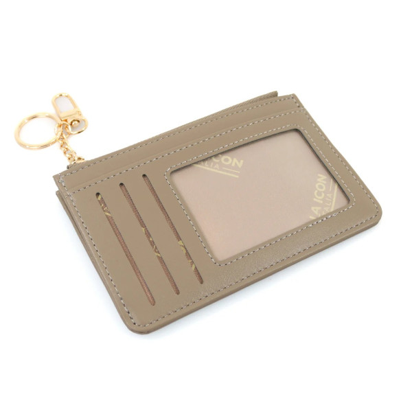Etui pentru carduri Casual, Ella Icon, Maro, 14x9cm 2247