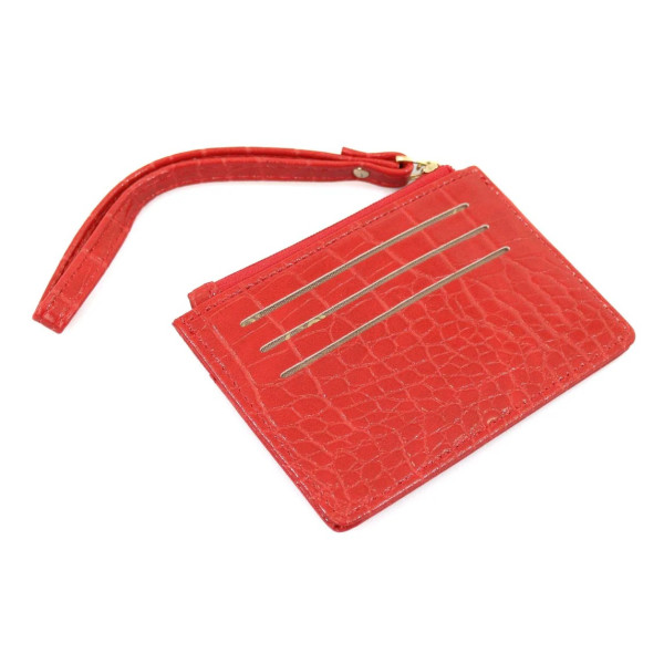 Etui pentru carduri Skin, Ella Icon, Rosu, 12x9cm 2250