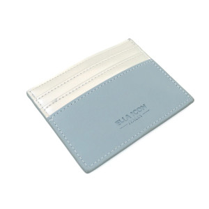 Etui pentru carduri Duo, Ella Icon, Albastru Prafuit, 10.5x8cm 2253