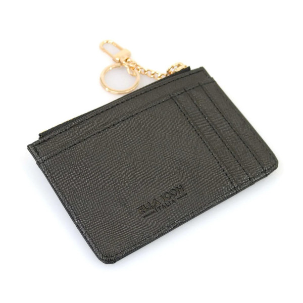 Etui pentru carduri Sim, Ella Icon, Negru, 12x9cm 2258