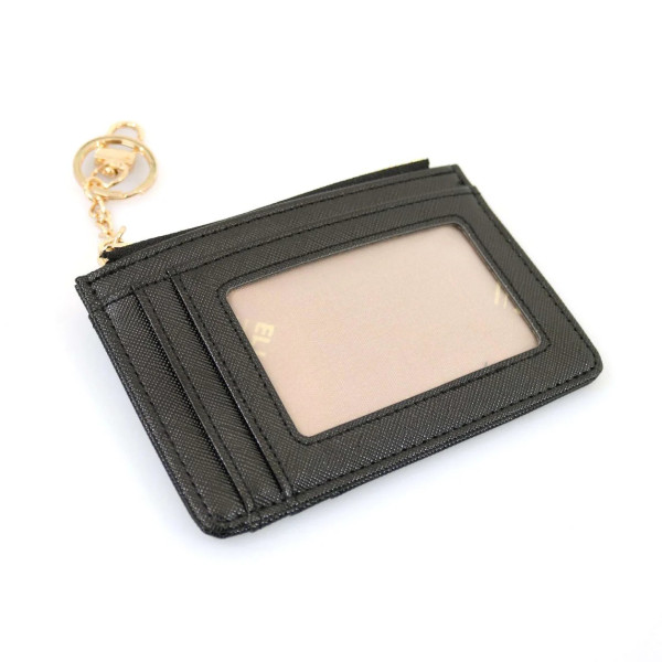Etui pentru carduri Sim, Ella Icon, Negru, 12x9cm 2258
