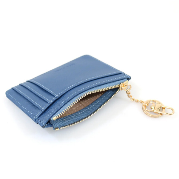Etui pentru carduri Sim, Ella Icon, Albastru, 12x9cm 2259