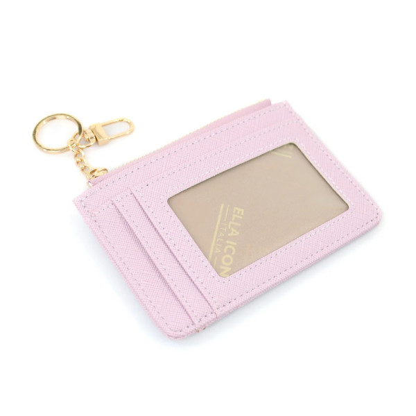Etui pentru carduri Sim, Ella Icon, Lila Prafuit, 12x9cm 2260