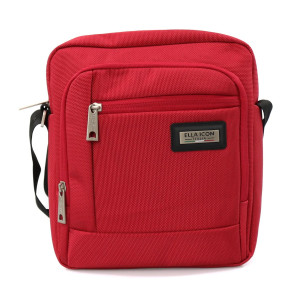 Geanta de umar, Ella Icon, Atena New, Red, 22x7x25cm 2311