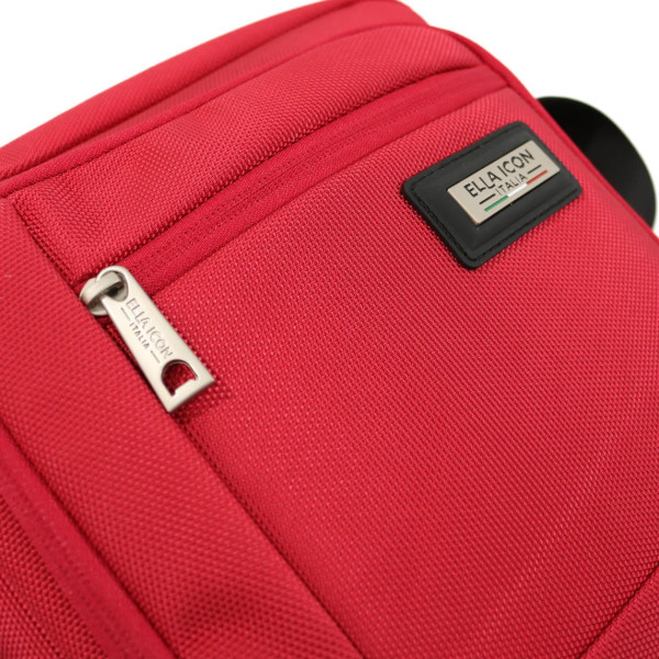 Geanta de umar, Ella Icon, Atena New, Red, 22x7x25cm 2311