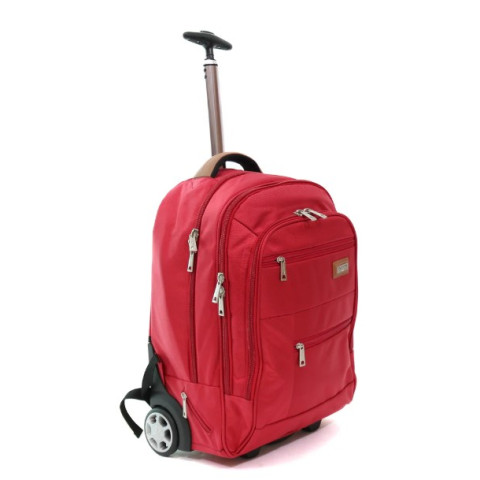 Rucsac Tip Troler Atena Rosu 46x34x18 cm Ella Icon