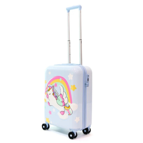 Troler Unicorn Bleu Ciel 55X24X40 Cm 2487 Ella Icon