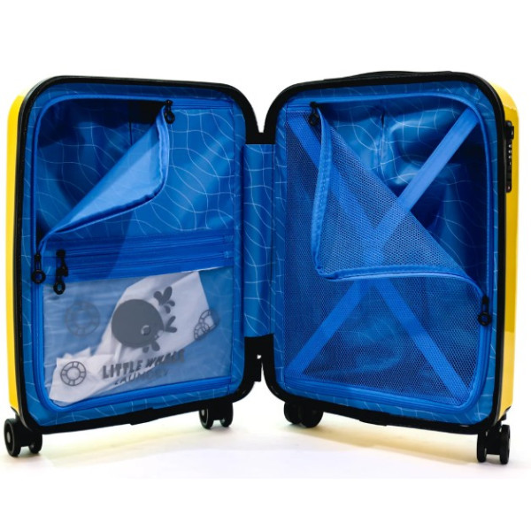 Troler Blue Whale Galben 55X24X40 Cm 2488 Ella Icon