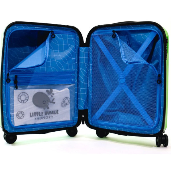 Troler Blue Whale Verde 55X24X40 Cm 2490 Ella Icon