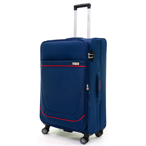 Troler Petra Textil Bleumarin 79x46x30 cm - Ella Icon