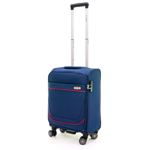 Troler Petra Textil Bleumarin 55x36x24 cm - Ella Icon