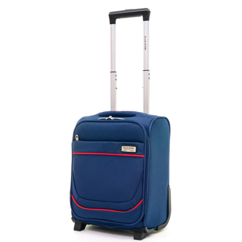 Troler Petra Textil Bleumarin 40x30x20 cm - Ella Icon