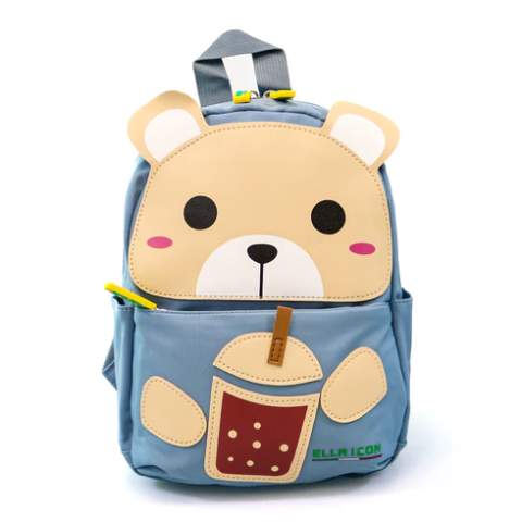 Ghiozdan pentru copii Blue Bear Albastru 26X21X7 Cm Ella Icon