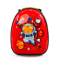 Ghiozdan pentru copii Space Cat Rosu 32X26X12 Cm