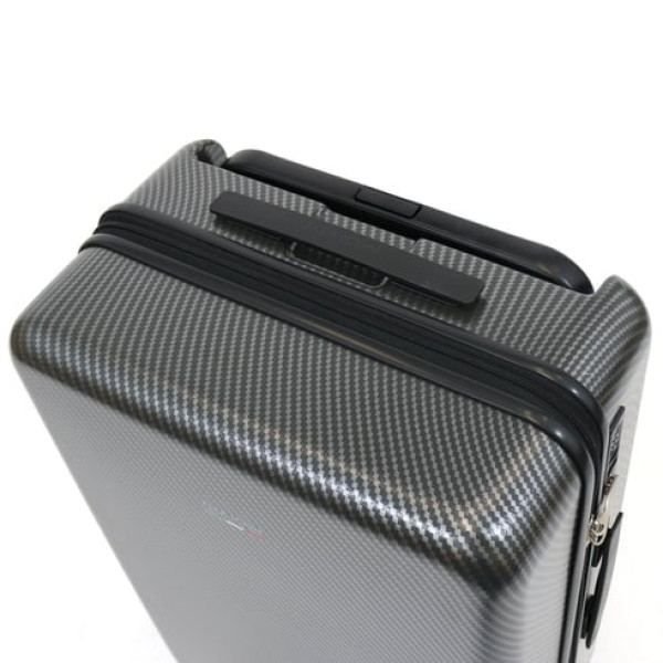 Troler Ella Icon Shine Negru 68x46x26cm