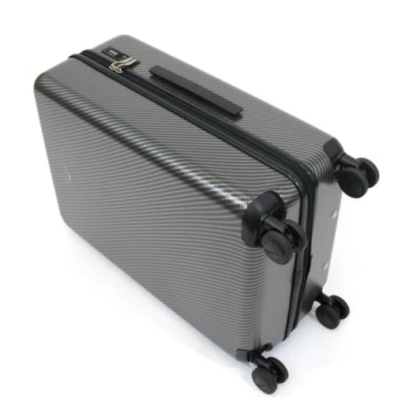 Troler Ella Icon Shine Negru 68x46x26cm