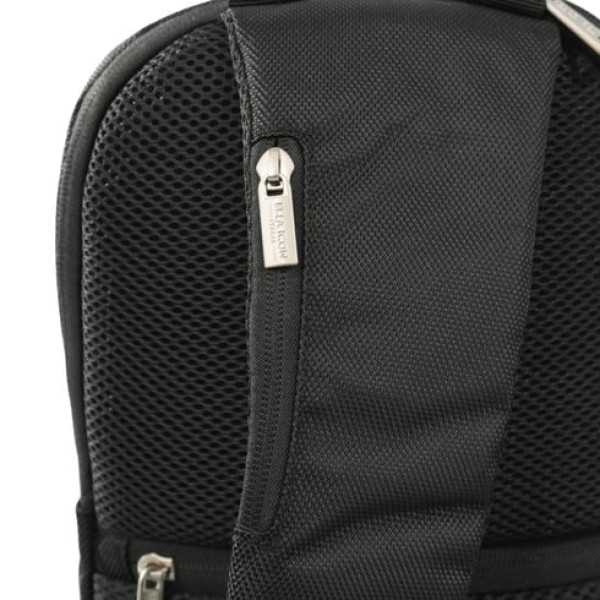 Geanta de umar crossbody, Atena, Negru, 38x22x8 cm