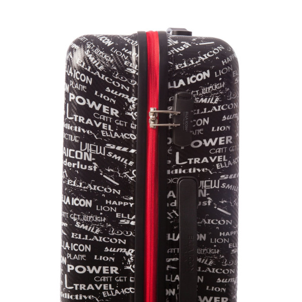 Troler Urban Negru 69x45x28 cm Ella Icon