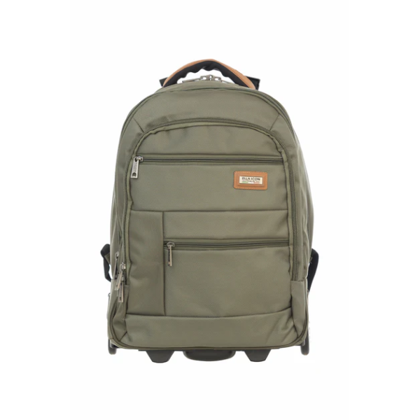 Rucsac Tip Troler Atena Verde 46X34X18 Cm Ella Icon