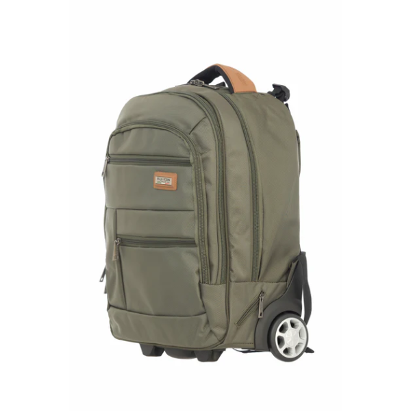 Rucsac Tip Troler Atena Verde 46X34X18 Cm Ella Icon