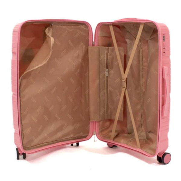 Troler Ella Icon Waves, 66x43x26 cm, roz