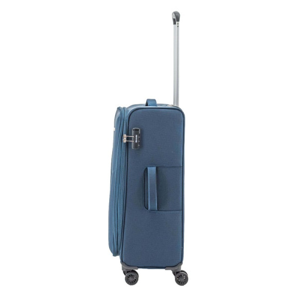Troler Kai 69x43x28 cm, 2.9 kg, expandabil 30%, albastru  Lamonza