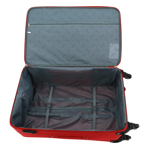 Troler Marshal 70x42x24 cm, 2.70 kg, roșu Lamonza