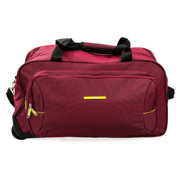 Geanta de voiaj Lamonza cu Troler ,Lime 55X30X30  rosu